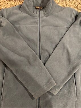 Natural Reflections Women's Light Blue Fleece Jacket